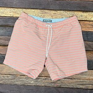 Bonobos Striped Swim Trunks Board Shorts Swim Suit Summer Beach Mens